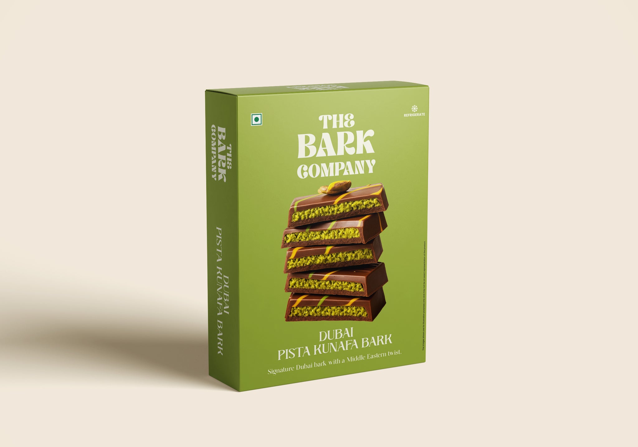 Dubai Pista Kunafa Bark