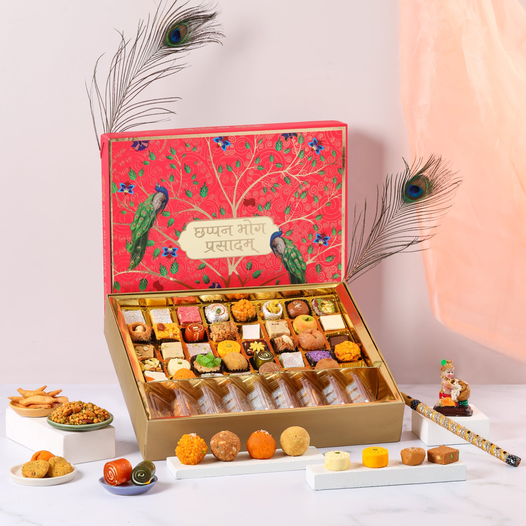 Janmashtami 56 Bhog Prasad Box