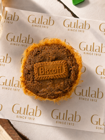 Lotus Biscoff Kunafa Ghewar