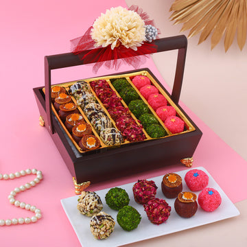 Assorted Cashew Sweets Basket